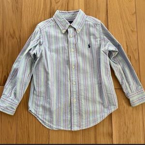 Ralph Lauren Boys’ Cotton Oxford Shirt, Size 4T